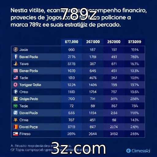 Análise do desempenho financeiro de provedores de jogos | 789z
